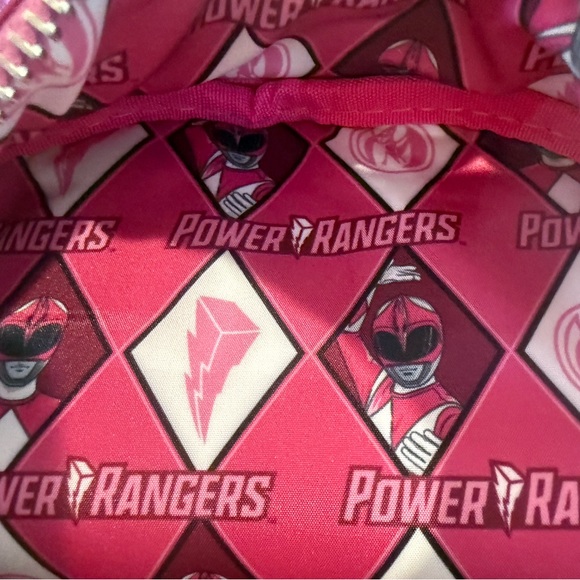 NWT Power Rangers Pink Ranger Cosplay Loungefly Mini Backpack - Picture 7 of 7
